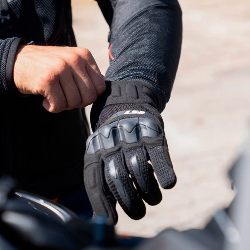 Guante Ls2 Kubra Hombre / Negro